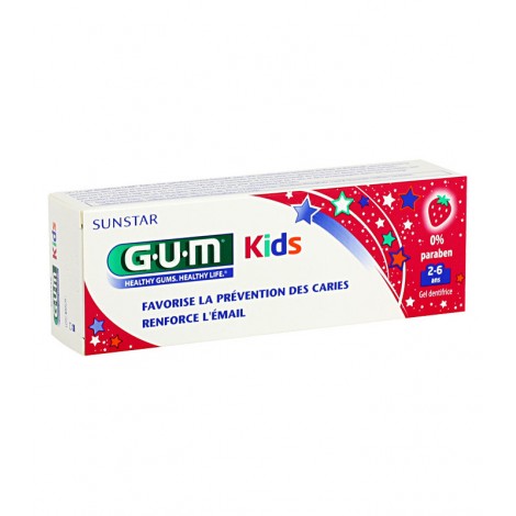 Gum Dentifrice Junior + Brosse à Dents Junior 7 à 9 ans (Trousse Offerte)