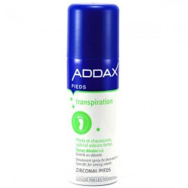 Addax ZIRCONAL Pieds Spray Déodorant (125ml)