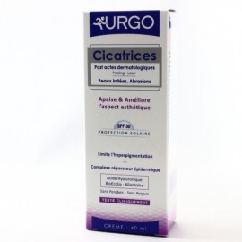 Urgo Cicatrices Crème - Post Actes Dermatologique SPF 30 (40ml)