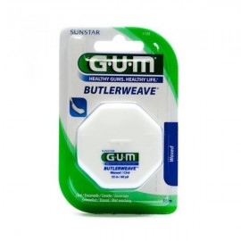 Gum Butlerweave 1155 Fil Dentaire Ciré 55m