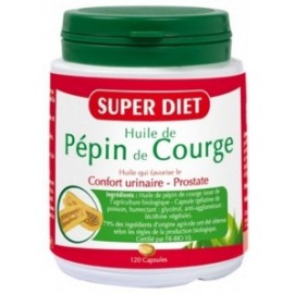 Super Diet Huile de Pépins de Courge-Bio (120 capsules)