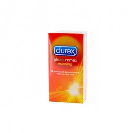 Durex préservatifs pleasuremax warming boite de 12