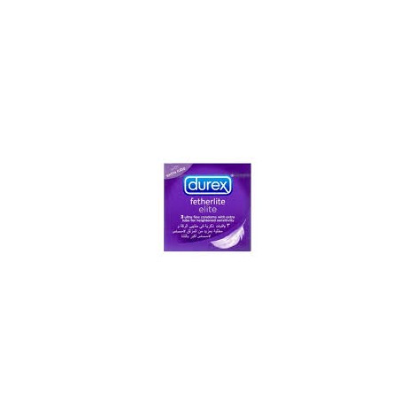 Durex boite de 3 préservatifs Fetherlite Elite