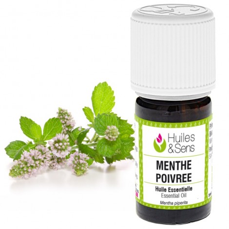 Flore et sens huile essentielle de menthe poivrée 20ml