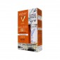 Vichy crème solaire toucher Sec IP50+ anti brillance + Vichy eau thermale offerte