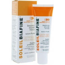 Biafine Soleilbiafine Emulsion Solaire Visage Fps 50 (50ml)