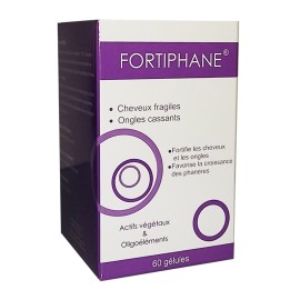 Fortiphane Gélules (Cheveux Fragiles Et Ongles Cassants) 60 Gélules