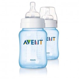 Avent 2 Biberons 260 ml Tétine 1 Mois et + Edition spéciale Garçon et Fille