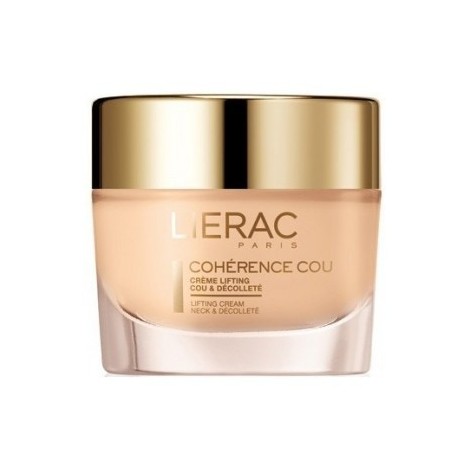 LIERAC COHERENCE COU ANTI-AGE FERMETE 50ML CRÈME LIFTING COU ET DÉCOLLETÉ