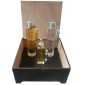 MOOI COFFRET CADEAU 1 ( FIGUE 30 ML + ARGAN 100 ML + ROSE 100 ML) + COFFRET EN BOIS MOOI