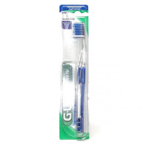 Gum Brosse à Dents Micro Tip Medium Compacte réf 473