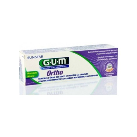 Gum Ortho Dentifrice Pour Appareil Orthodontique 75ml