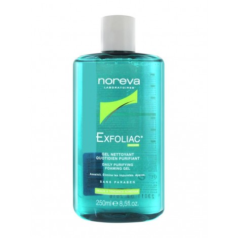 Noréva Exfoliac Gel Nettoyant Quotidien Purifiant 250 ml