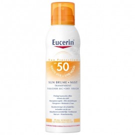 Eucerin Sun Brume Transparente Toucher Sec SPF 50 flacon 200ml