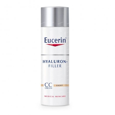 Eucerin Hyaluron-Filler CC Crème Light Pour Teints Clairs 50 ml