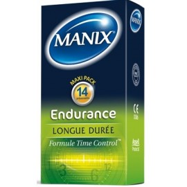 Boîte de 14 Préservatifs Manix Endurance 