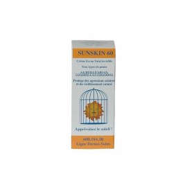 Dermo-Soins Sunskin 60 Crème Solaire Tube 50ml