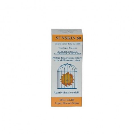 Dermo Soins Sunskin 60 Crème Solaire Tube 50ml