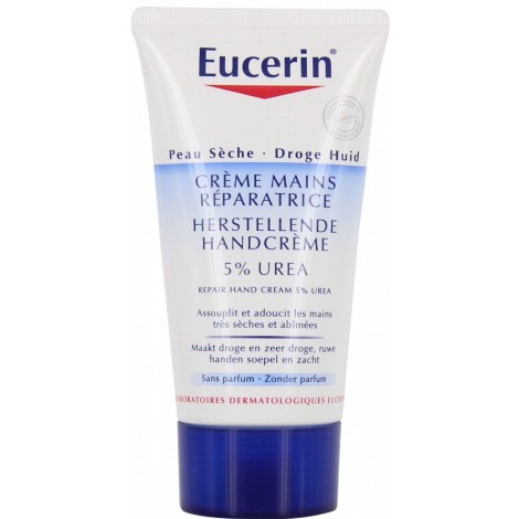 Eucerin Crème Mains 5% d'urée (75 ml)