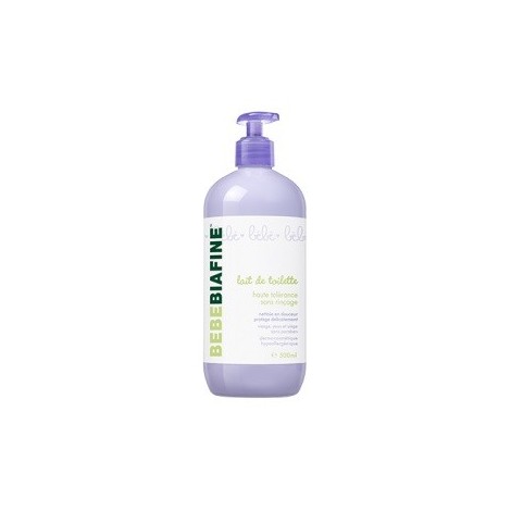 BEBEBIAFINE Lait de Toilette Sans Rinçage 500ml