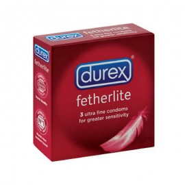 Durex Fetherlite Préservatifs boite de 3