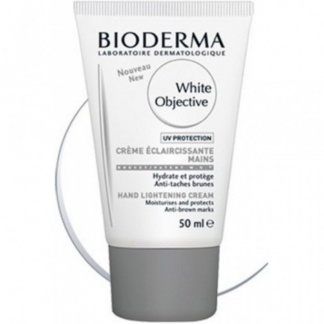 BIODERMA WHITE OBJECTIVE CREME MAINS 50ML SOIN ÉCLAIRCISSANT