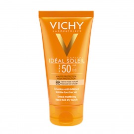 Vichy Ideal Soleil Emulsion BB Toucher Sec Teintée SPF 50