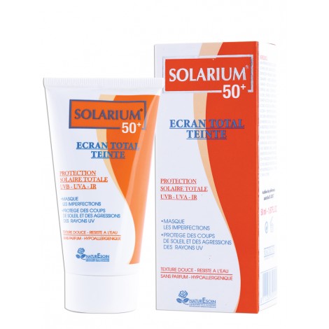 Solarium 50+ Ecran Total Teinté (50 ml)