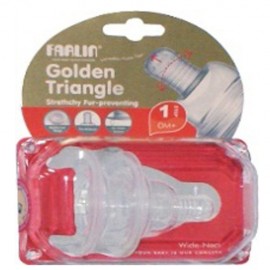Farlin Tétine Silicone Stretchy Col-Large Taille S /2pce P-3
