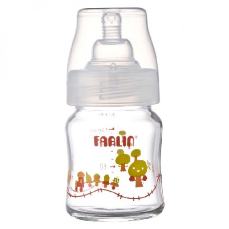 Farlin Biberon Verre Col Pm120 ml / B001-12