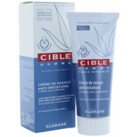 Klorane Cible Crème à Raser Anti-irritation Avec Blaireau (100 ml)