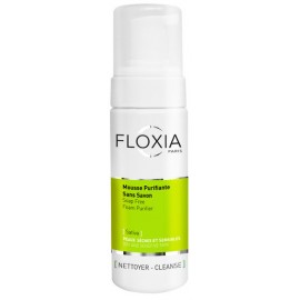 Floxia Sativa Mousse Nettoyante Purifiante Sans savon 150 ml