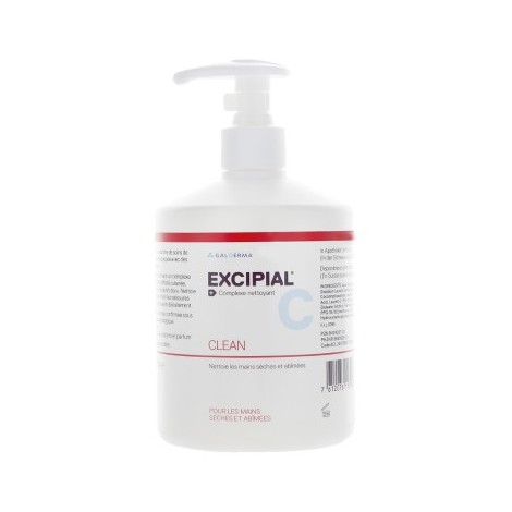 Excipial Clean Nettoyage Cutané Doux Mains 500ml