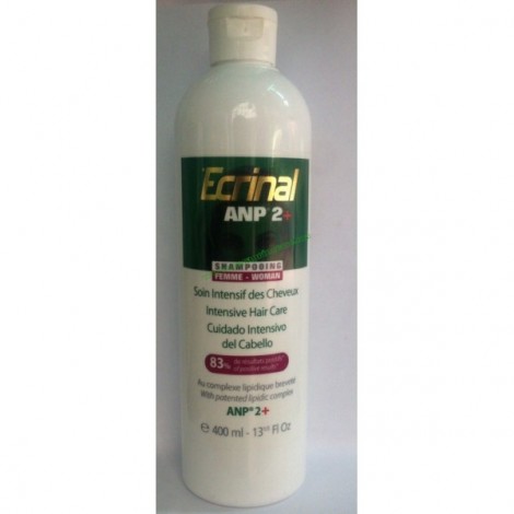 Ecrinal ANP2+ Shampooing Soin Intensif des Cheveux - Femme 400 ml