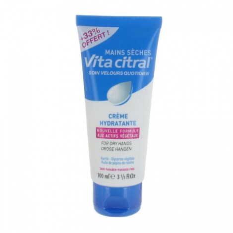 Vita Citral Crème Mains sèches Soin Velours Quotidien 100 ml