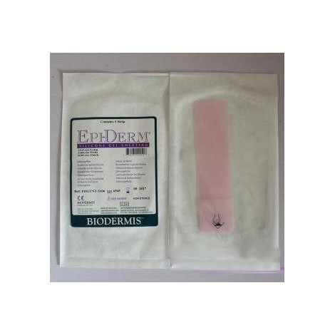 EPI-DERM Feuille de silicone Pour cicatrices 1106 (3.6x15cm)