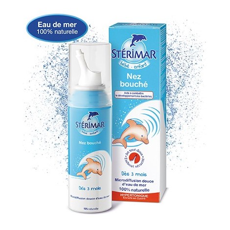 Sterimar Nez bouché Bébé Enfant 50 ml