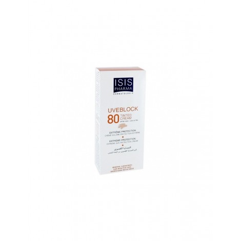 Isis pharma Uveblock 80 Crème Teintée 40 ml