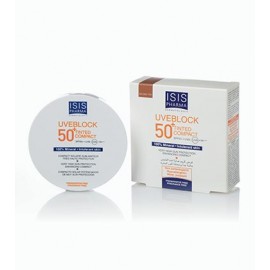 Isis pharma Uveblock 50+ Tinted Compact/ Medium Teinte SPF 50+