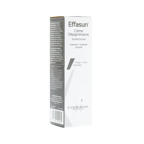Codexial Effasun crème dépigmentante 30 ml