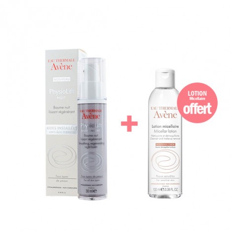 Avène PhysioLift Baume Nuit Lissant Régénérant 30 ml