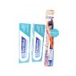 Dentika Soin complet Deux Dentifrices 100 ml + Brosse à dents offerte