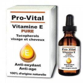 Pro-vital vitamine E visage et cheveux 10 ml