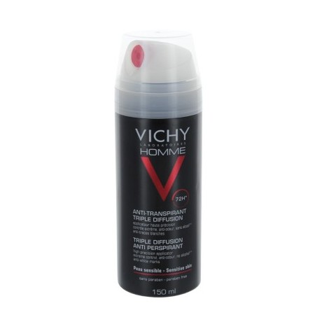 Vichy Homme 72 h Anti-transpirant Triple Diffusion 150 ml