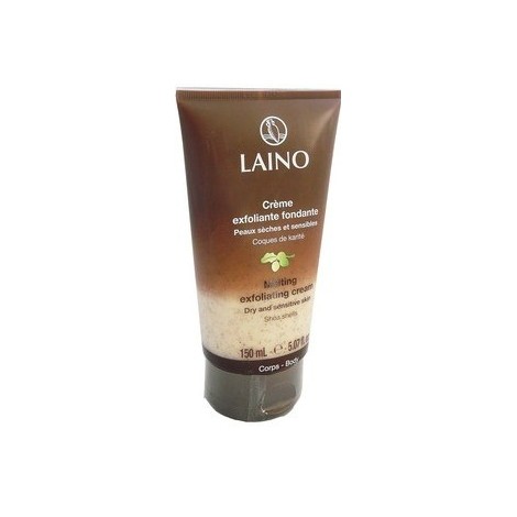 LAINO CRèME EXFOLIANTE FONDANTE AUX COQUES DE KARITé 150 ML