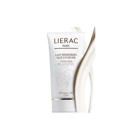 Lierac Lait Sensoriel aux 3 Fleurs blanches 150ml