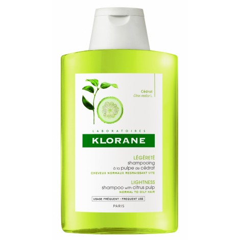 Klorane Shampoing à la Pulpe de Cédrat 200 ml