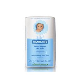 Klorane Bébé Savon Surgras Très Doux 250 G