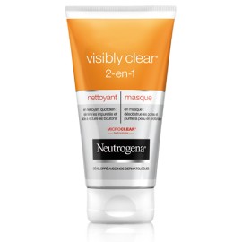 Neutrogena Visibly Clear 2 en 1 Nettoyant et Masque (150 ml)