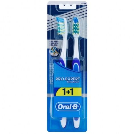 ORAL-B deux Brosse A Dent Expert Massage Medium